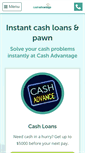Mobile Screenshot of cashadvantage.com.au